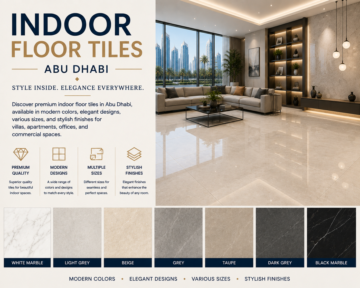 Indoor Floor Tiles Abu Dhabi