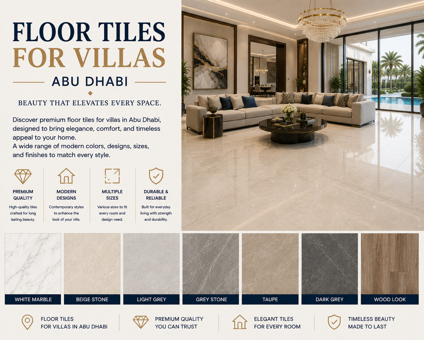 Premium Villa Floor Tiles