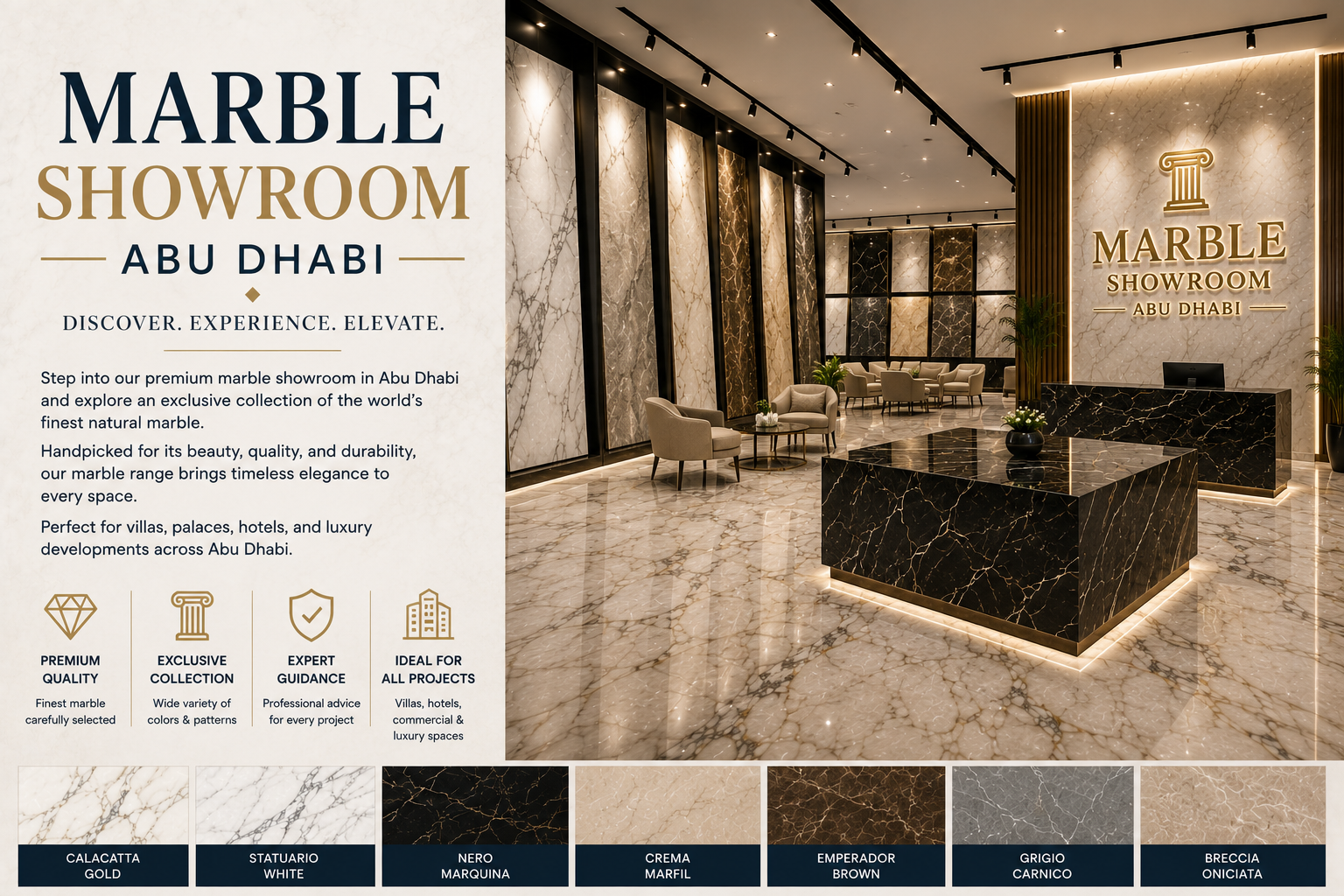 Marble Showroom Abu Dhabi