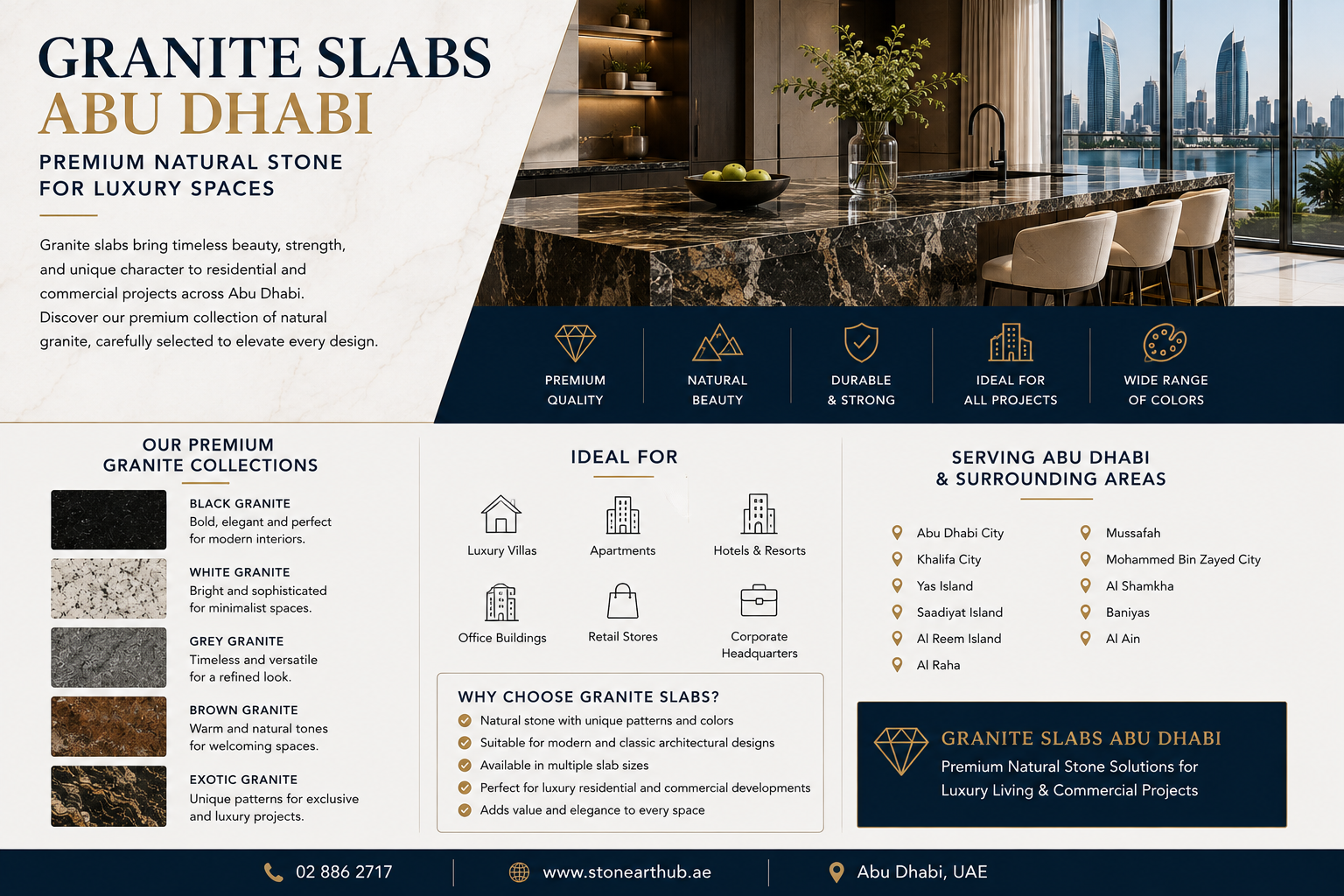 Granite Slabs Abu Dhabi