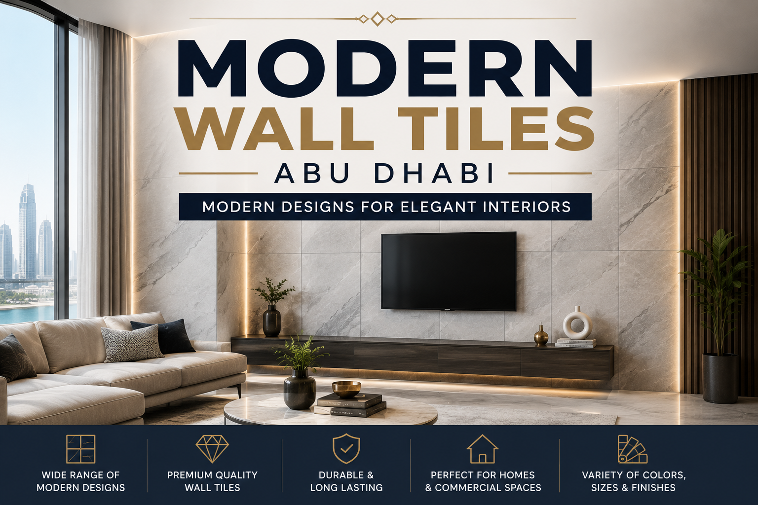 Modern Wall Tiles Abu Dhabi