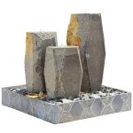 Three Stone Monoliths Natural Stone Fountain - Image 2