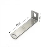 Large Stainless Steel 304 Angle Bracket – 10–15 cm – 3 mm Thickness - Image 2