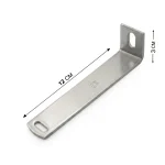 Large Stainless Steel 316 Angle Bracket – 10 –15 cm – 3 mm Thickness - Image 6