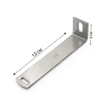 Large Stainless Steel 304 Angle Bracket – 10–15 cm – 3 mm Thickness - Image 5