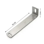 Large Stainless Steel 316 Angle Bracket – 10 –15 cm – 3 mm Thickness - Image 5