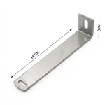 Large Stainless Steel 316 Angle Bracket – 10 –15 cm – 3 mm Thickness - Image 4