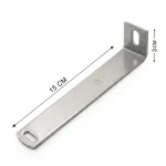 Large Stainless Steel 316 Angle Bracket – 10 –15 cm – 3 mm Thickness - Image 3