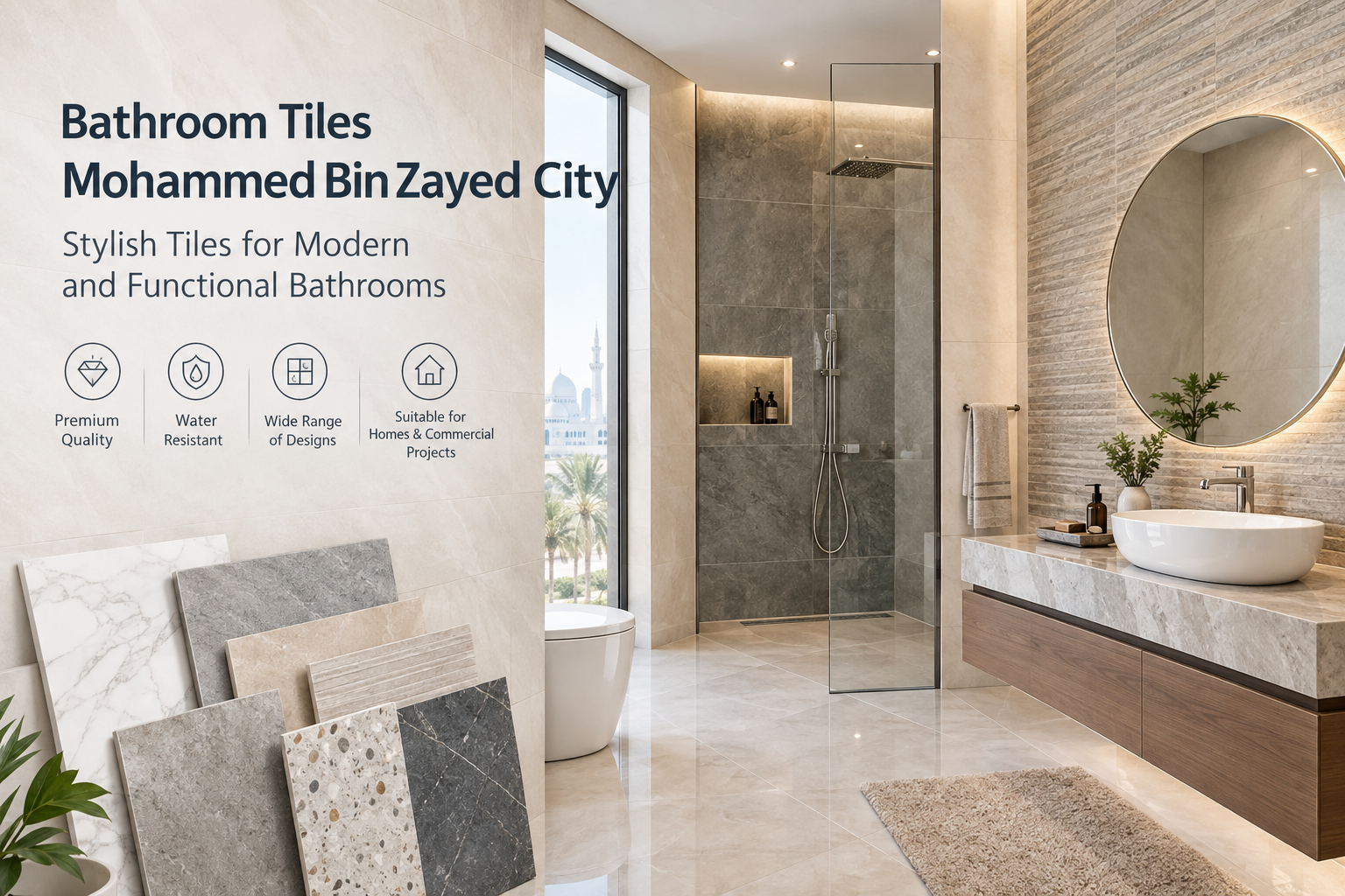 Bathroom Tiles Mohammed Bin Zayed City