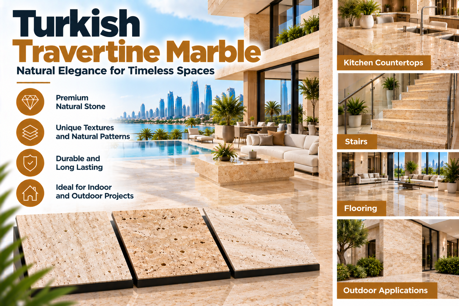Turkish Travertine Marble