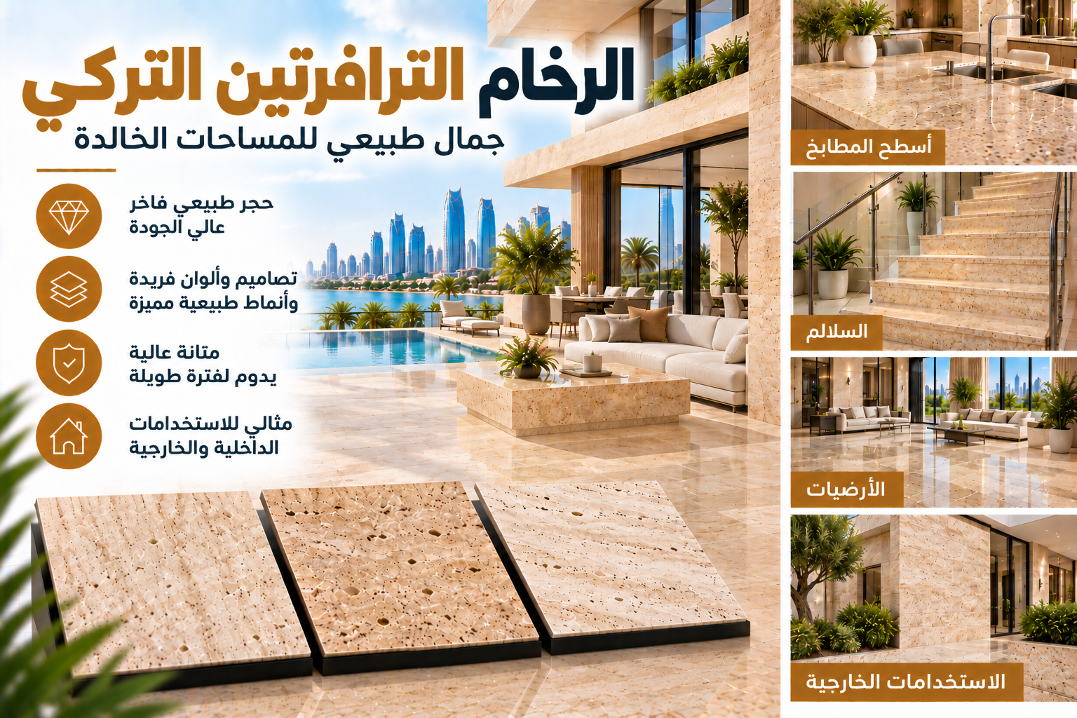 Turkish Travertine Marble