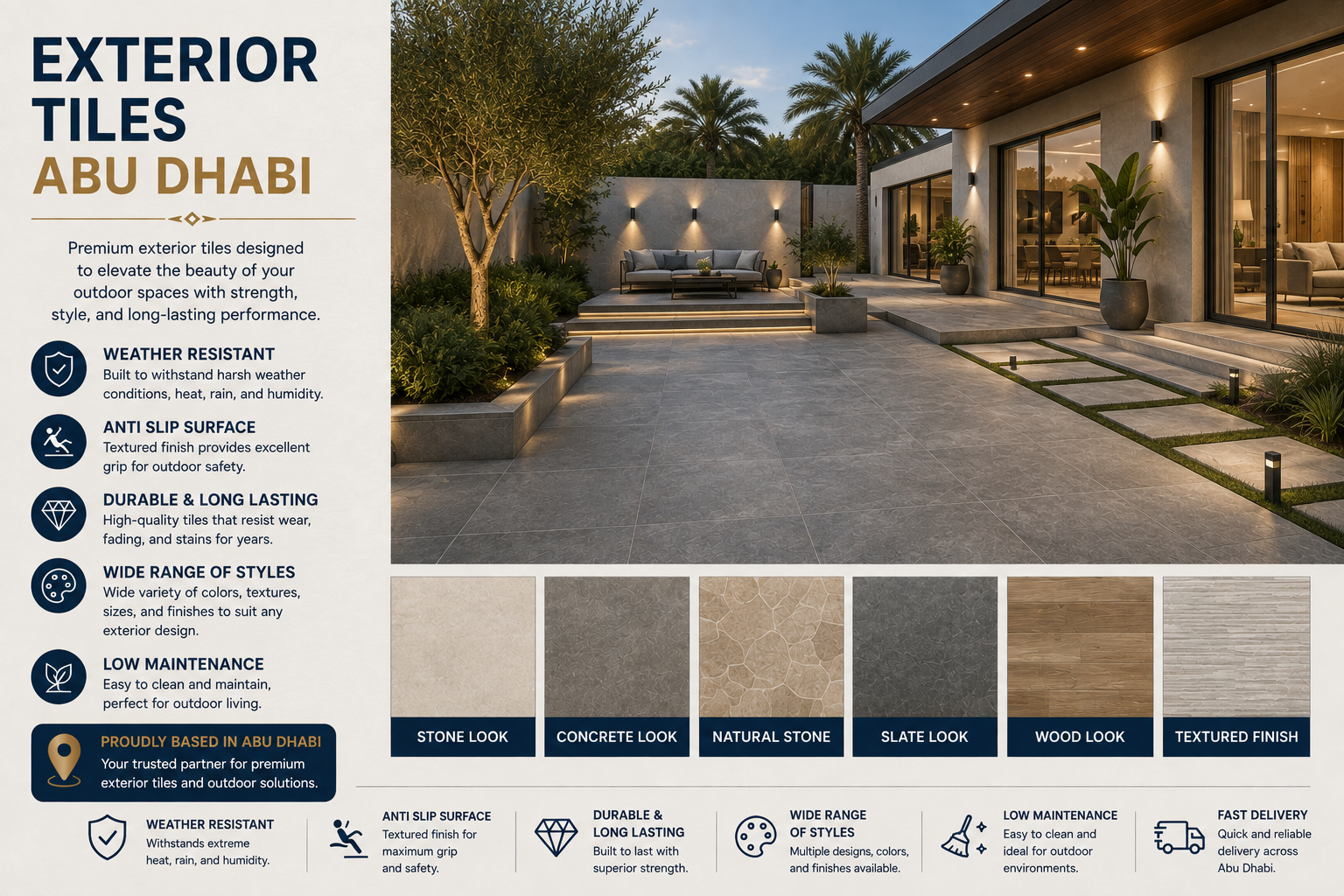 Exterior Tiles Abu Dhabi
