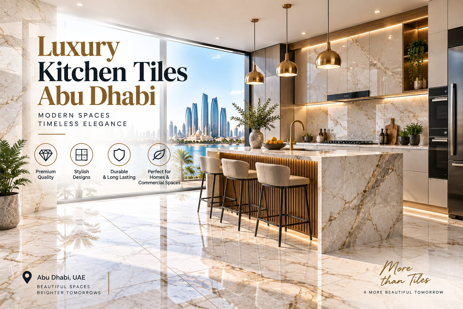 Luxury Kitchen Tiles Abu Dhabi