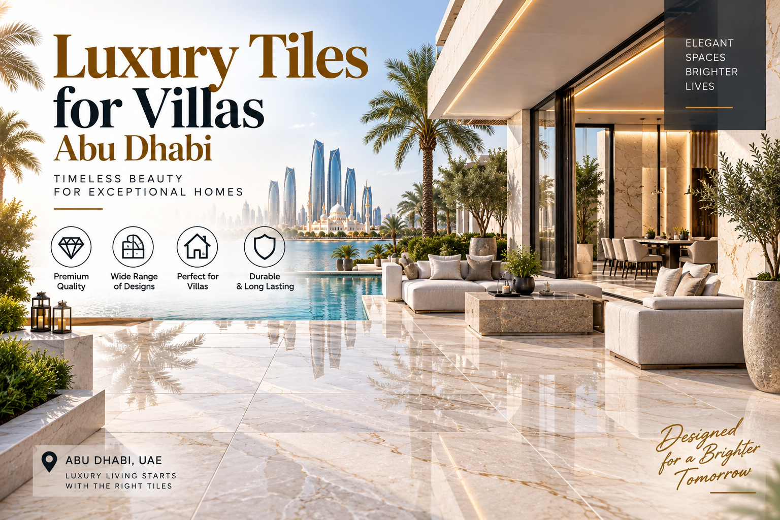 Luxury Tiles for Villas Abu Dhabi