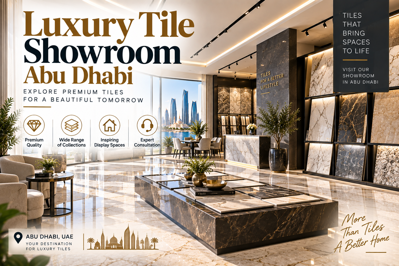 Luxury Tile Showroom Abu Dhabi