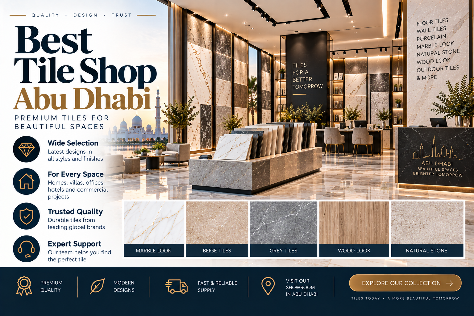 Porcelain Tile Showroom Abu Dhabi