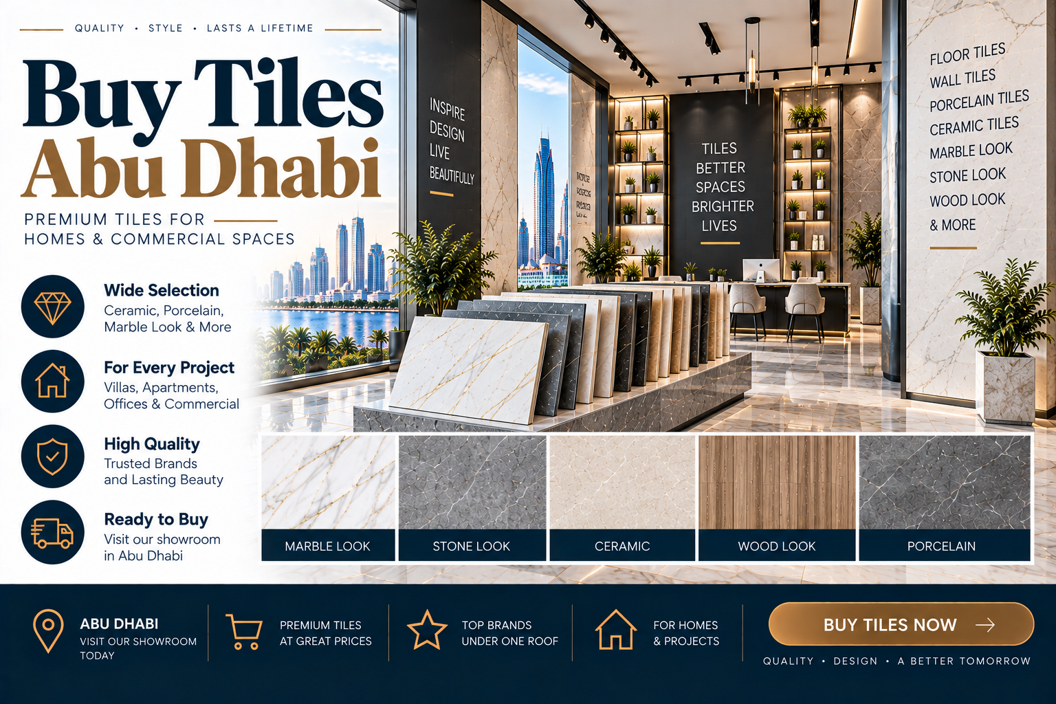 Buy Tiles Abu Dhabi