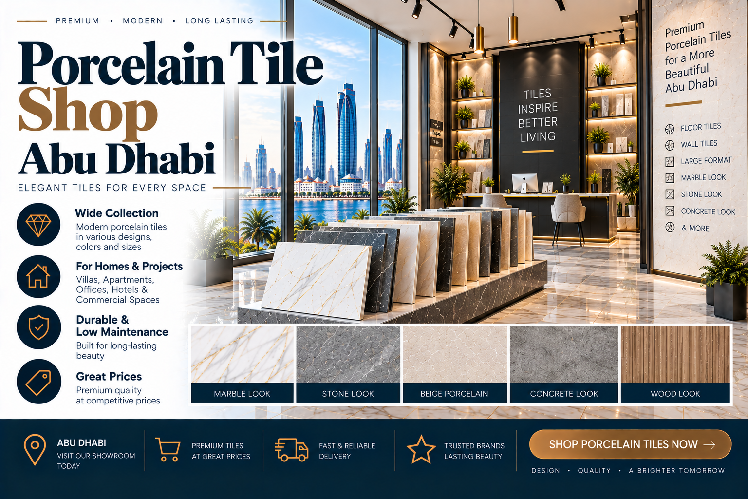 Porcelain Tile Shop Abu Dhabi