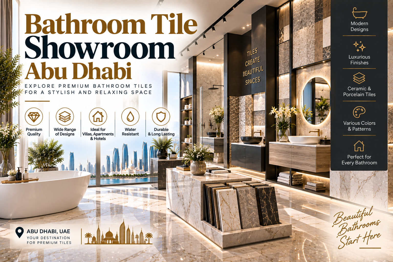 Bathroom Tile Showroom Abu Dhabi