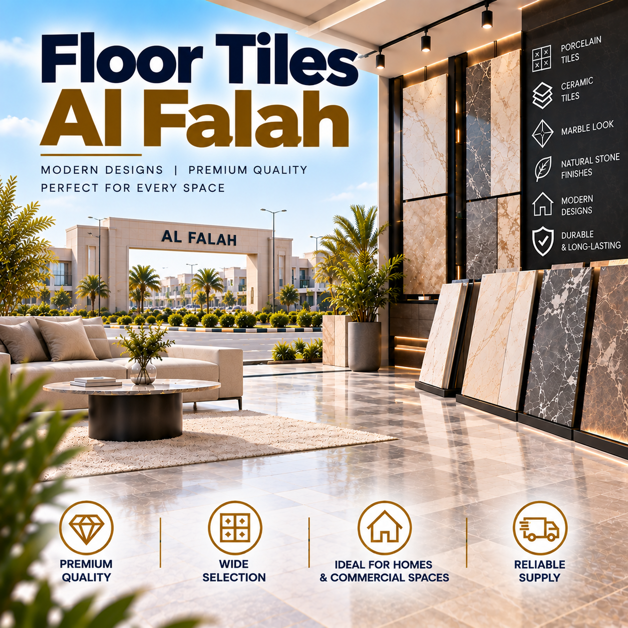 Floor Tiles Al Falah