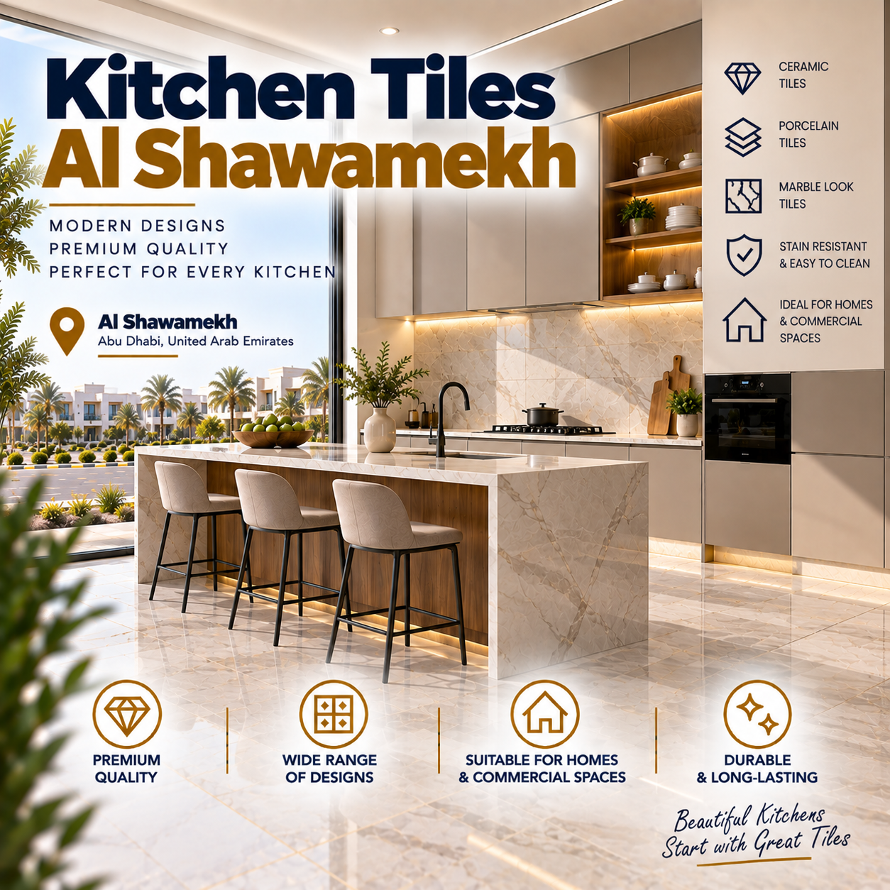 Kitchen Tiles Al Shawamekh