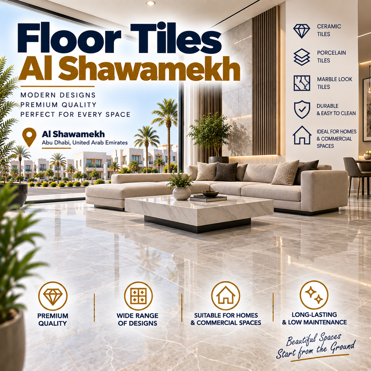 Floor Tiles Al Shawamekh
