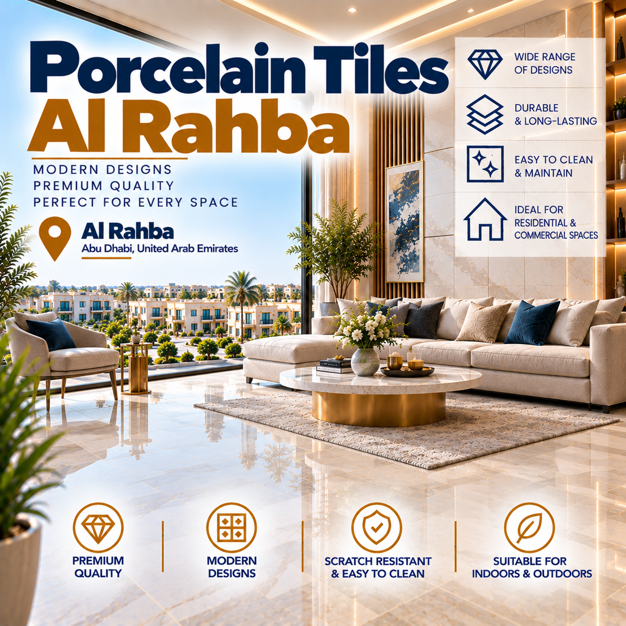 Porcelain Tiles Al Rahba