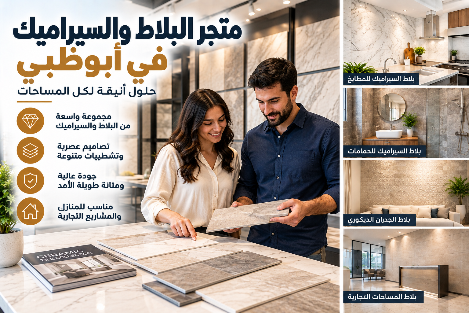 Ceramic Tiles Shop in Abu Dhabi
