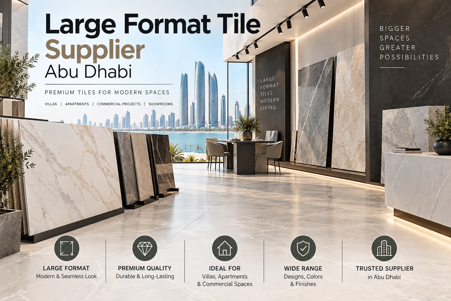 Large Format Tile Supplier Abu Dhabi