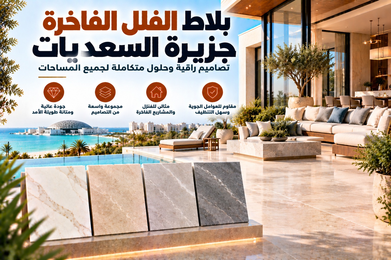 Luxury Villa Tiles Saadiyat Island