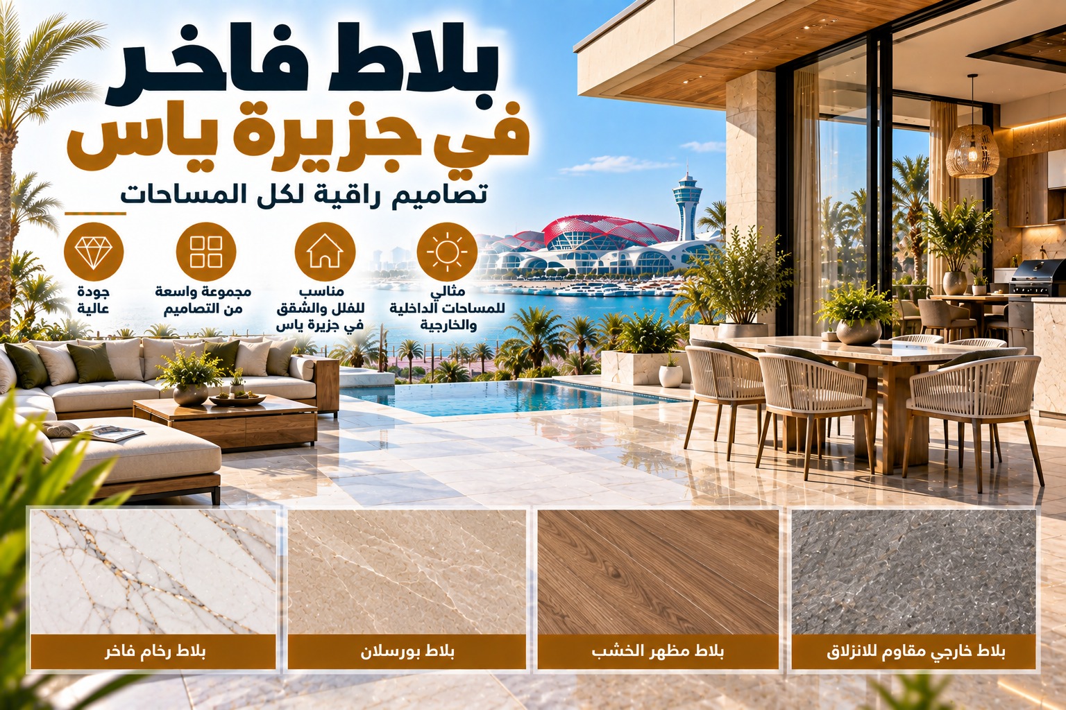 Luxury Tiles Yas Island