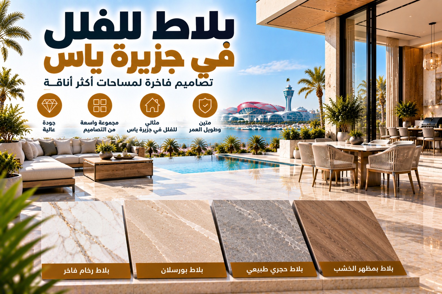 Tiles for Villas Yas Island