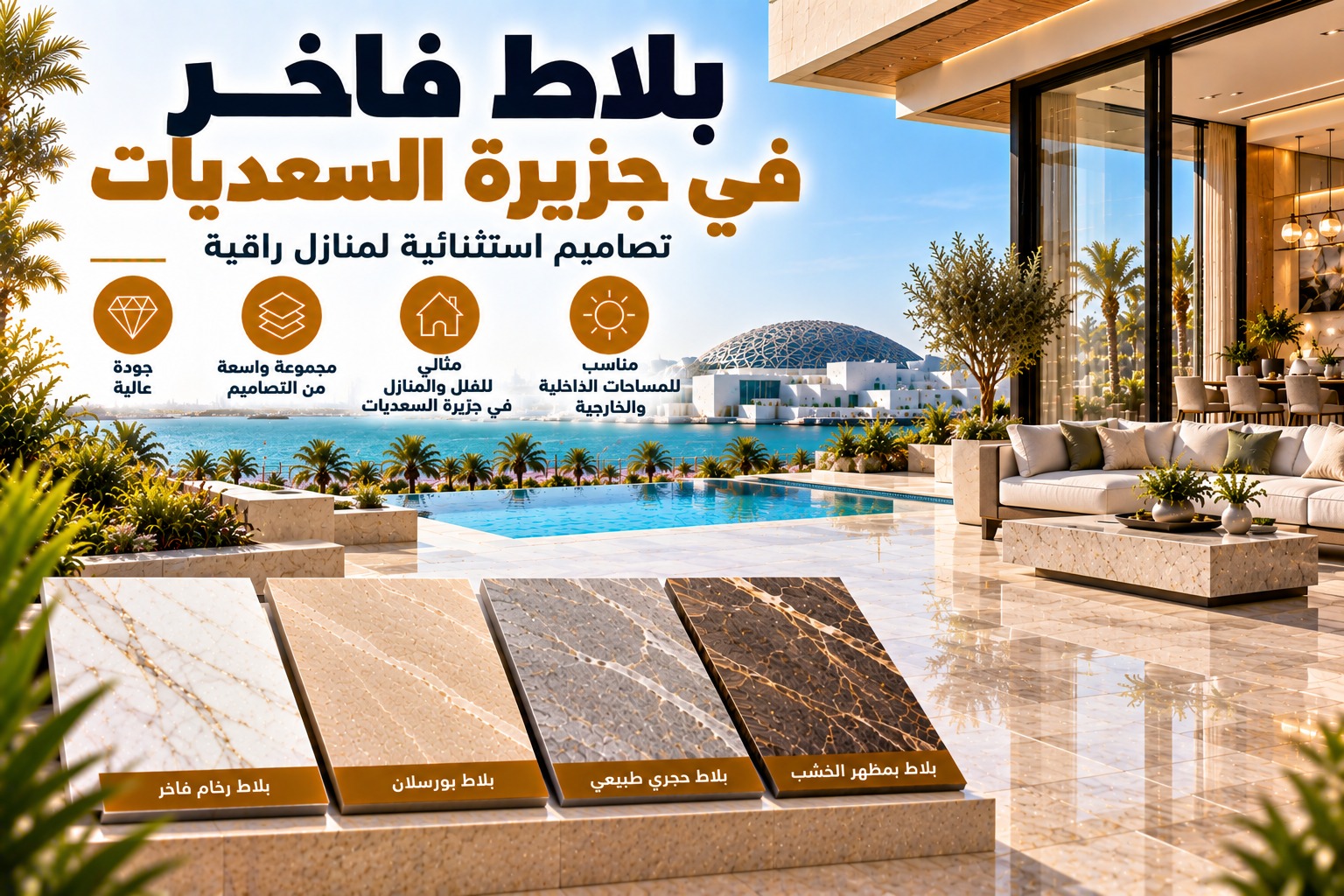 Luxury Tiles Saadiyat Island