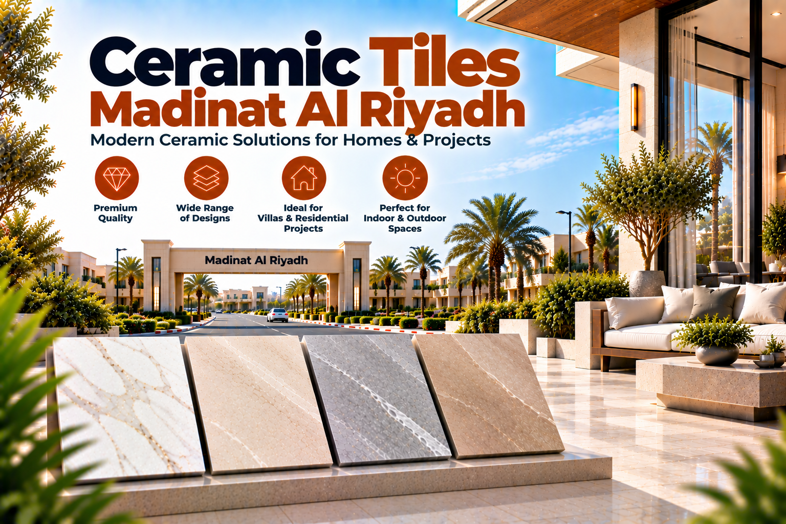 Ceramic Tiles Madinat Al Riyadh