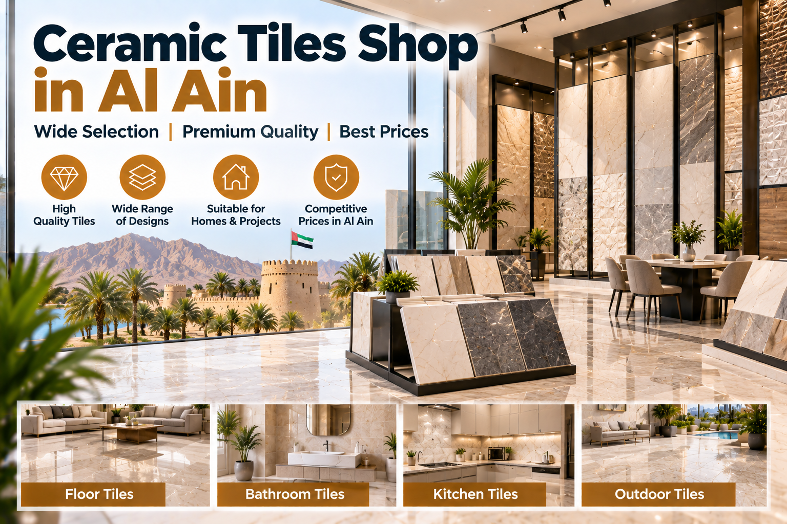 Ceramic Tiles Shop in Al Ain