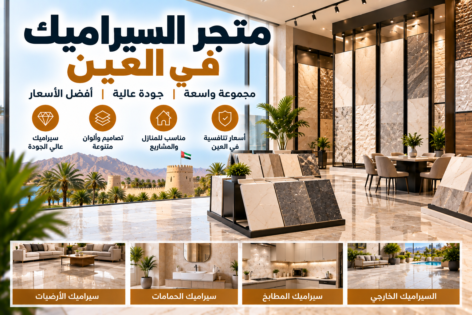 Ceramic Tiles Shop in Al Ain