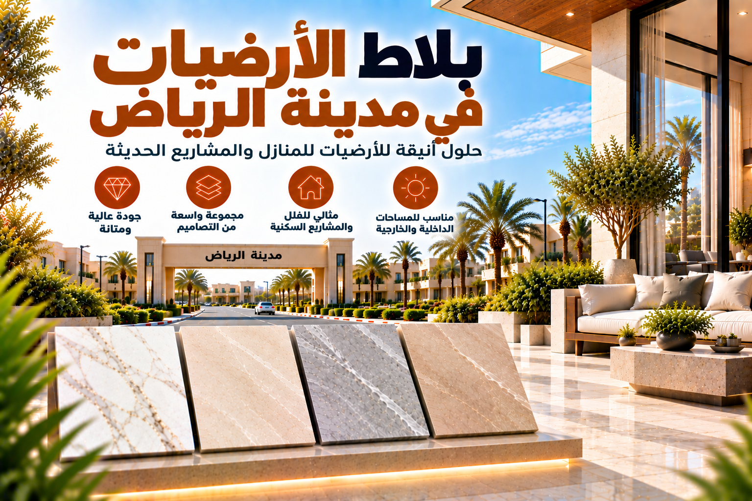 Floor Tiles Madinat Al Riyadh