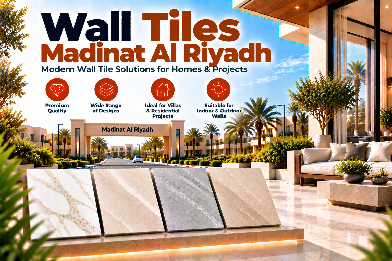 Wall Tiles Madinat Al Riyadh