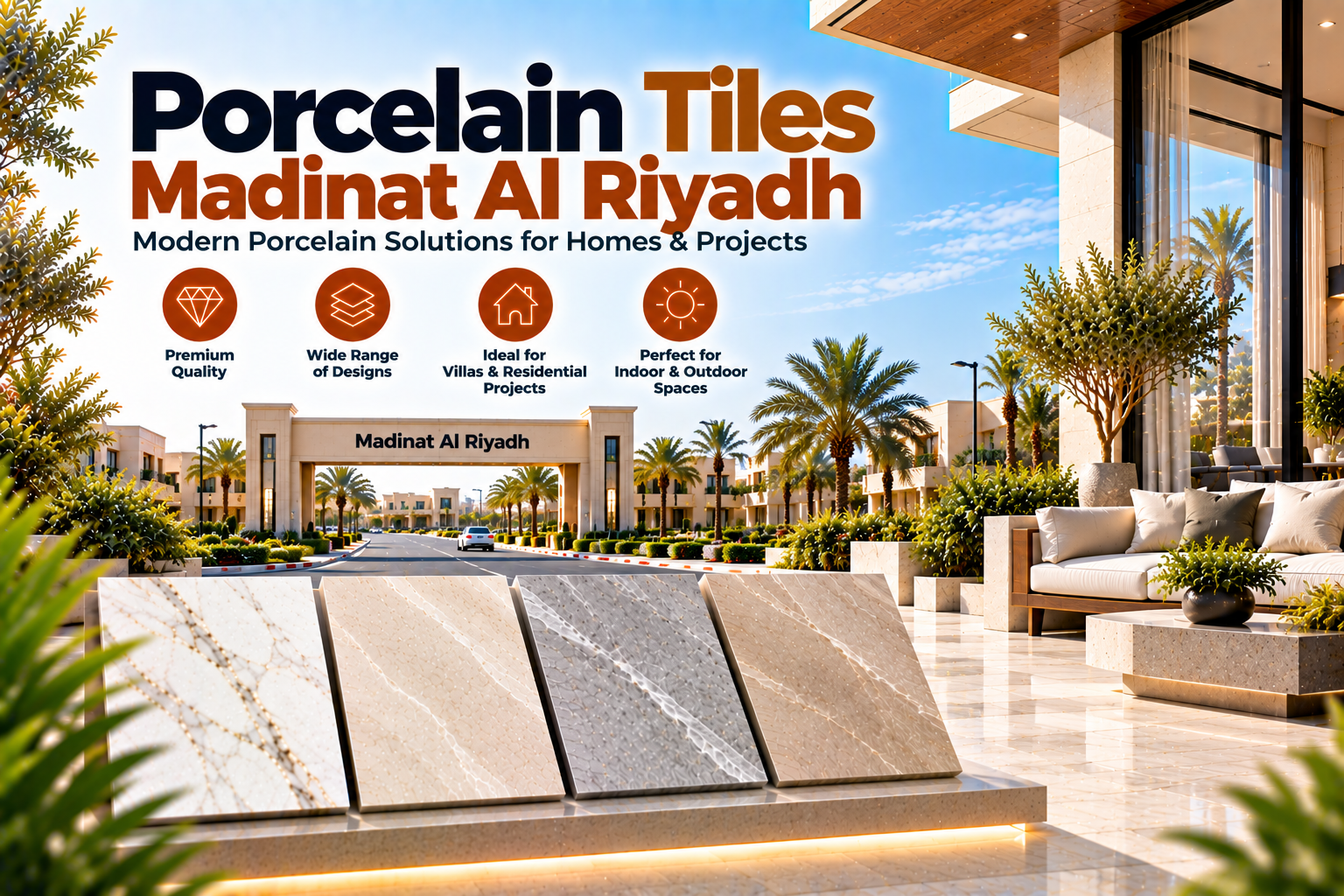 Porcelain Tiles Madinat Al Riyadh