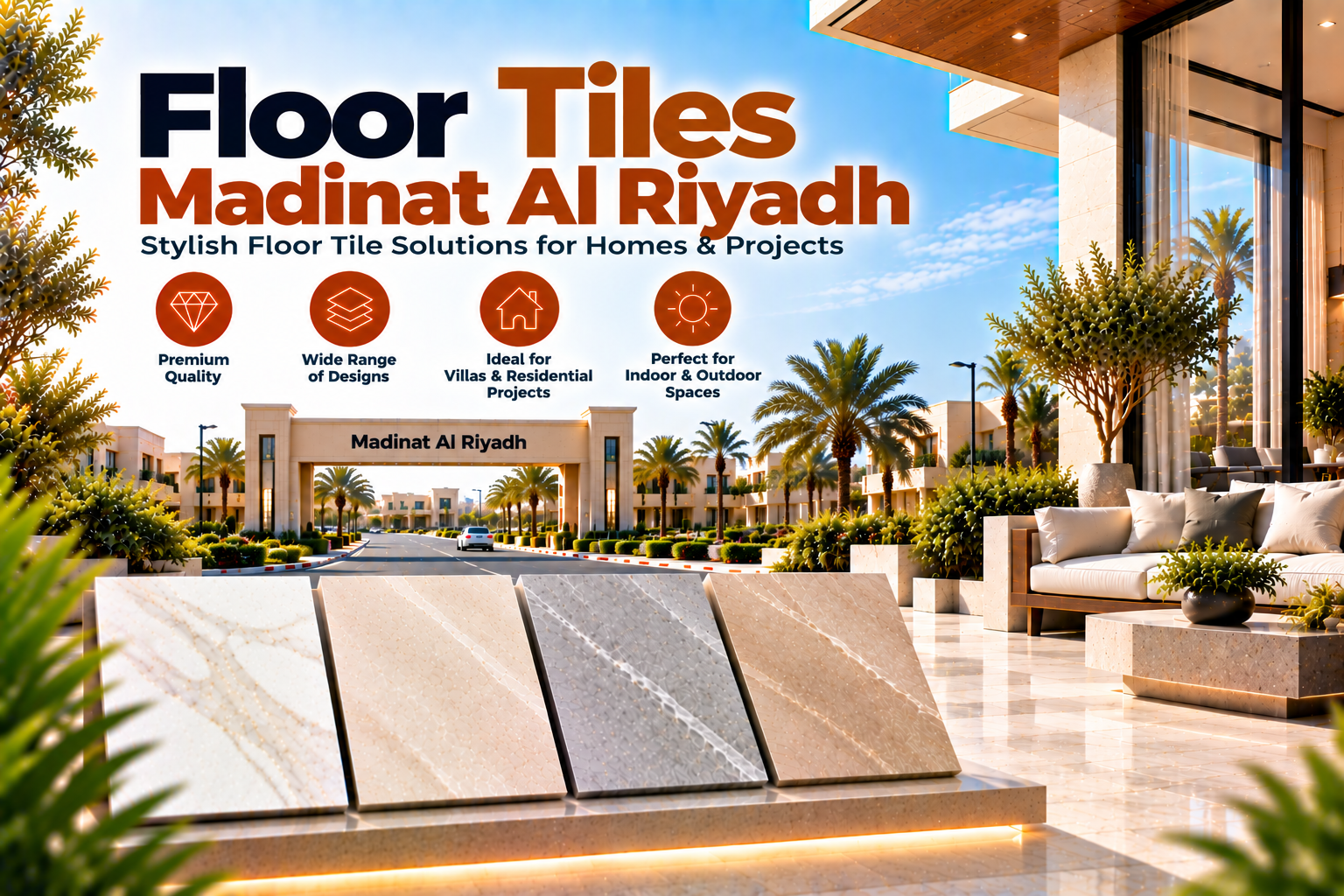 Floor Tiles Madinat Al Riyadh