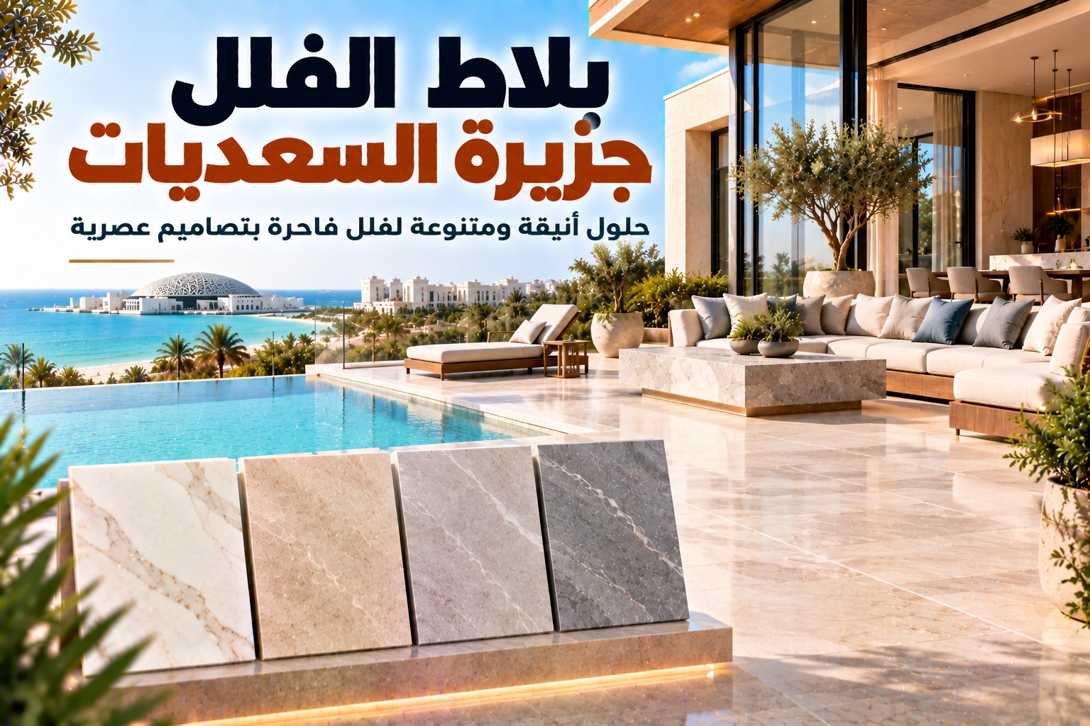 Tiles for Villas Saadiyat Island